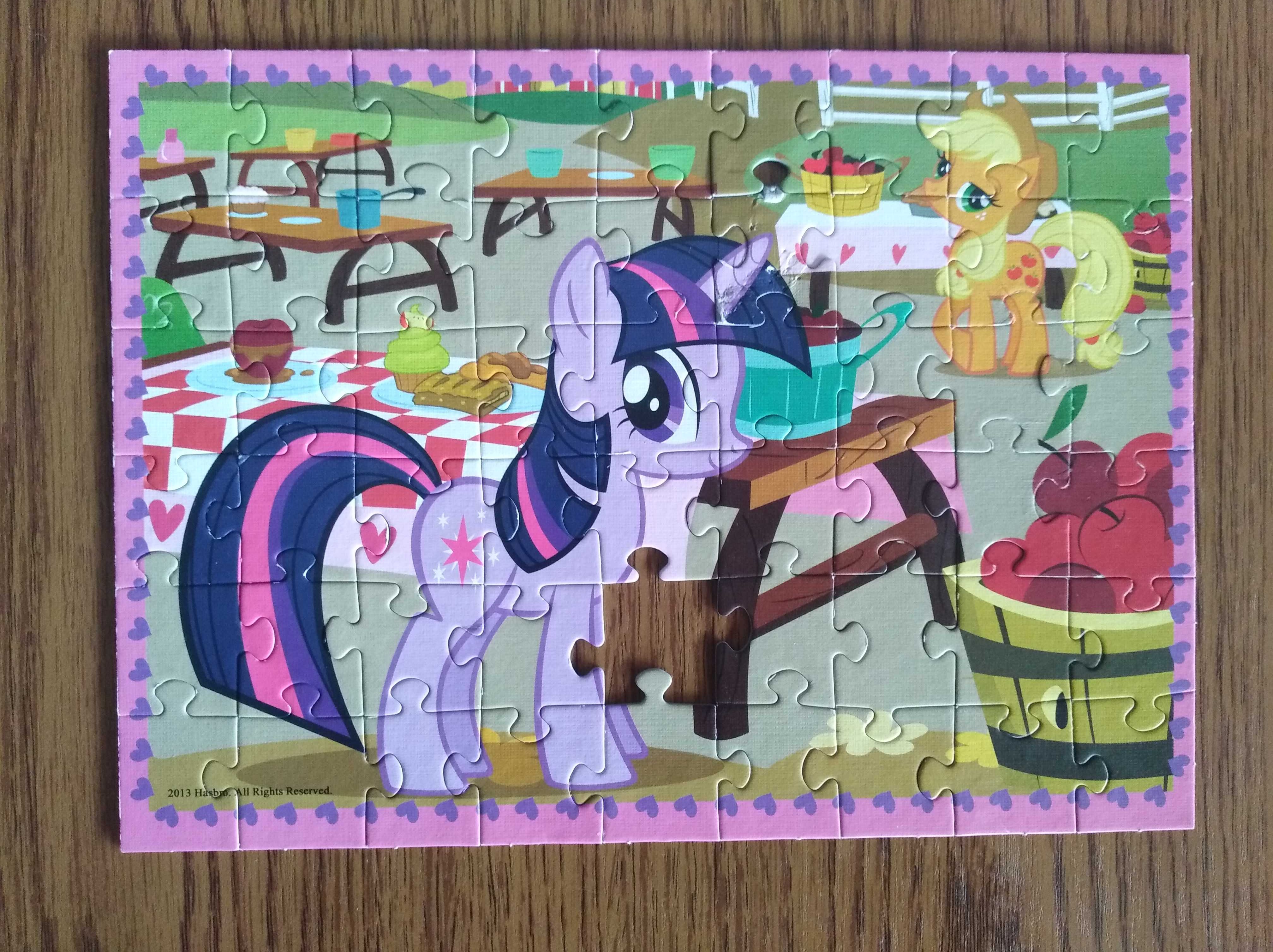 Kucyki My little Pony puzzle 4 układanki