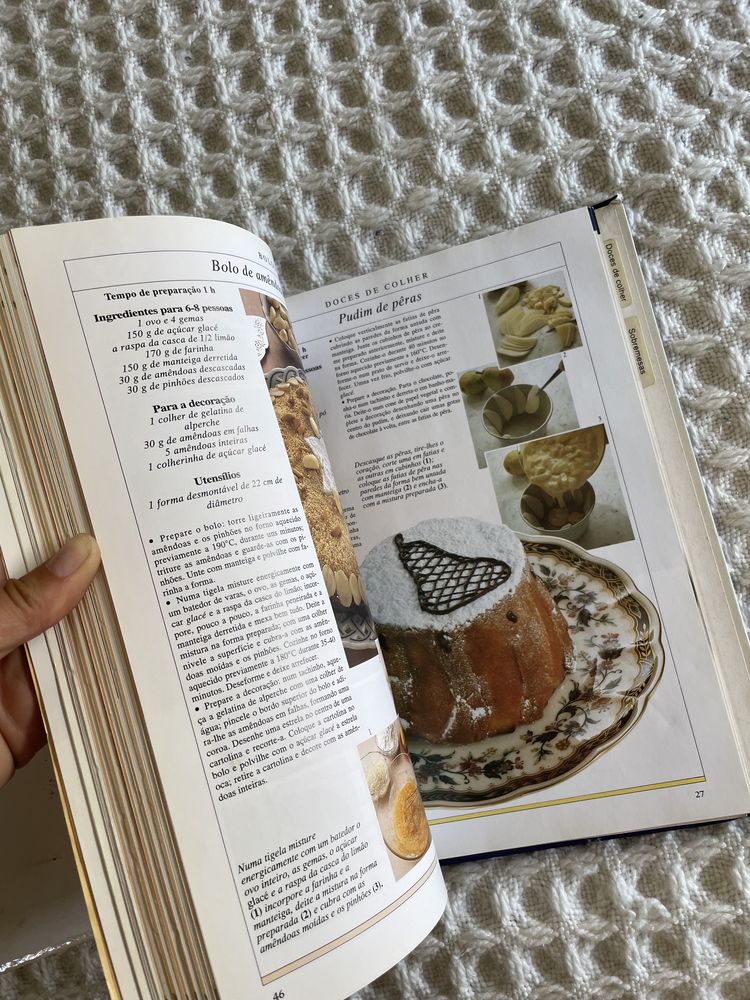Dossier de receitas de doces e enfeites