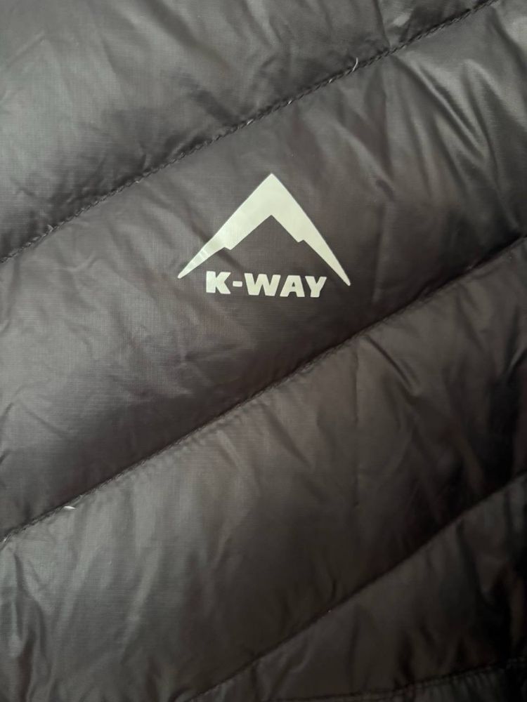 Чоловіча куртка мікро-пуховик k-way men's doug down jacket розмір м