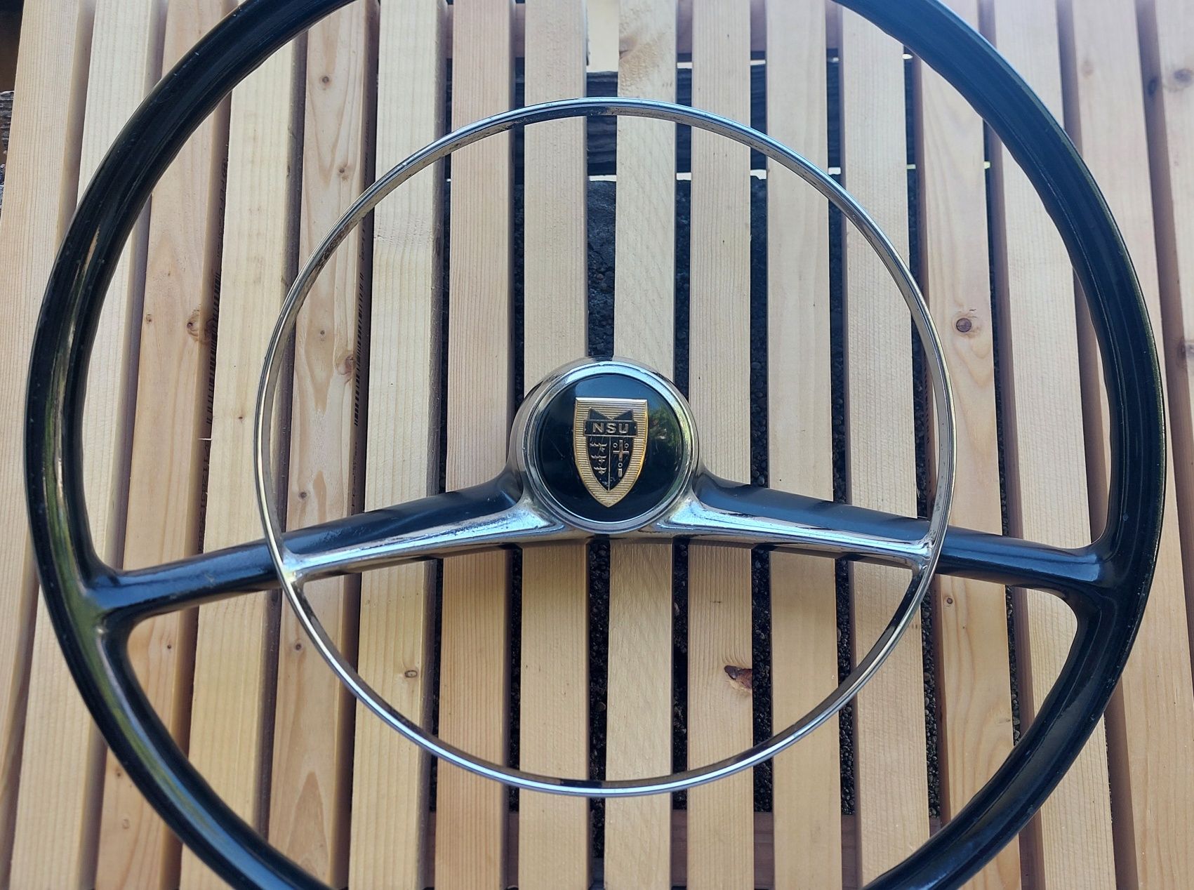 NSU volante original - originales NSU-Lenkrad -original steering wheel