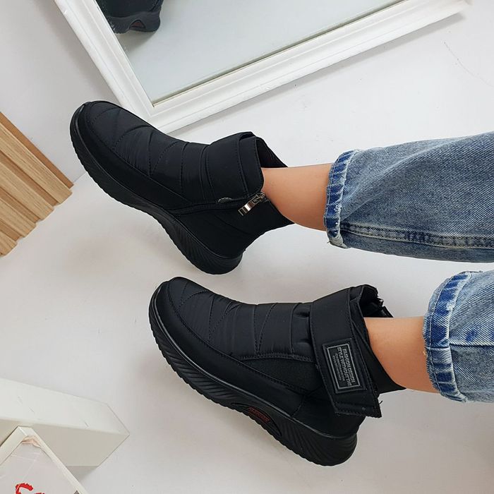 Жіночі черевики зимові чорні