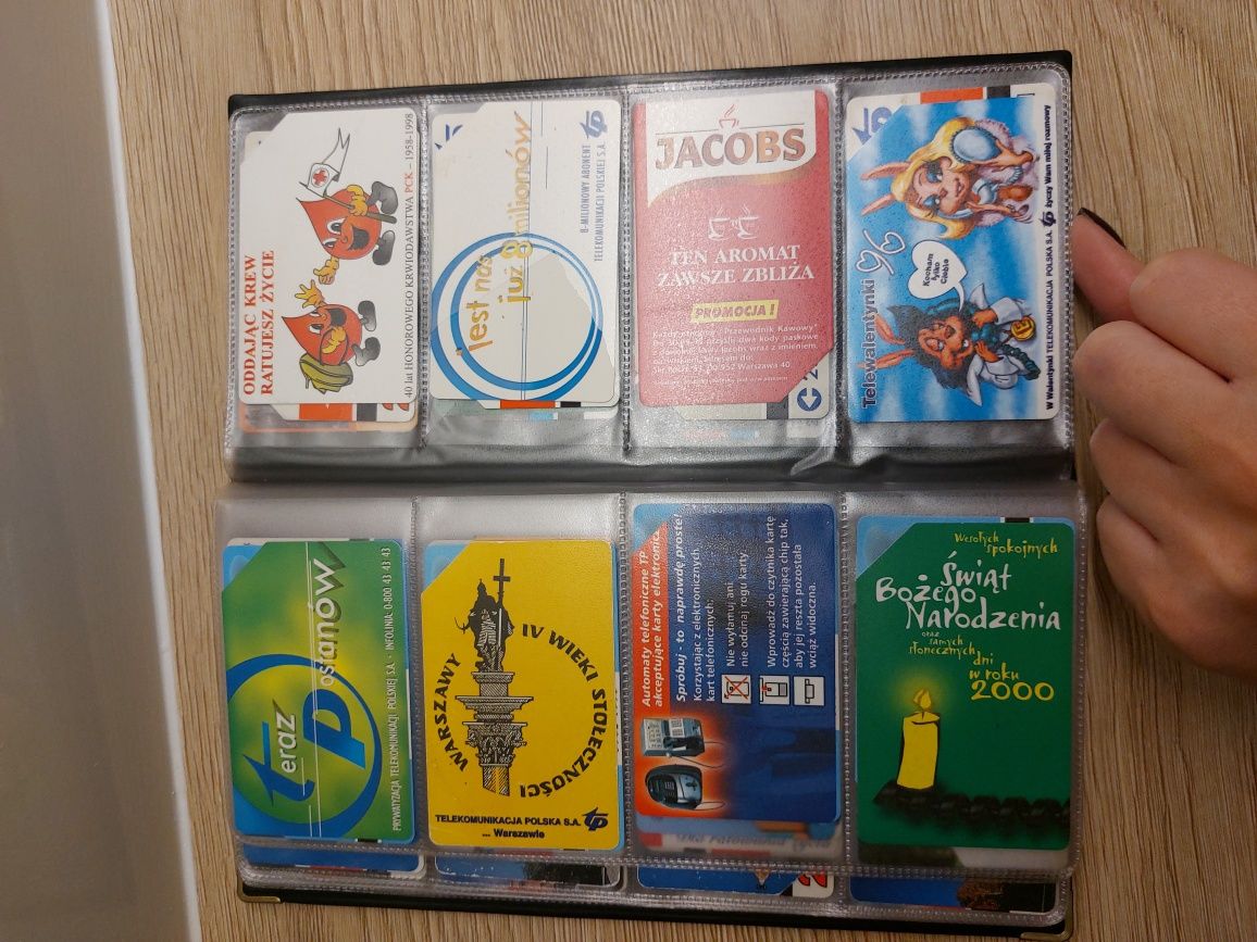 Kolekcja 88 kart telefonicznych Polska