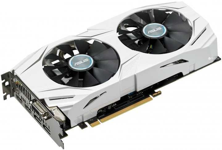 Біла! Asus Dual GTX 1060 6GB Ігрова відеокарта для пк ТехноБро