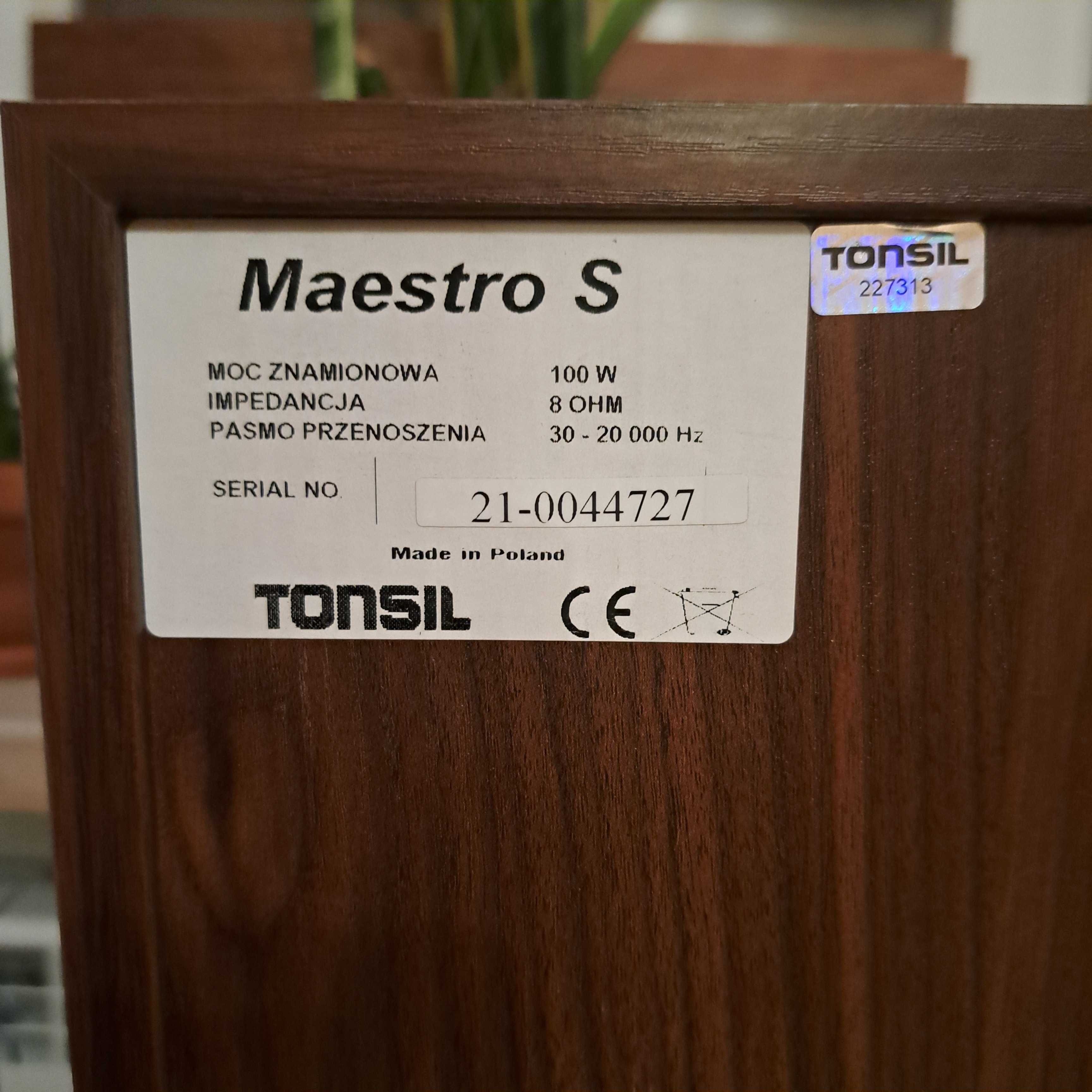 Kolumny podłogowe Tonsil Maestro S