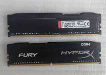 Pamięci Ram Kingston HyperX Fury DDR4 16GB (2x8GB) 3200MHz