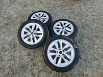 Alu Felgi 17 Skoda OCTAVIA KAROQ + super opony Continental 205/55 R17