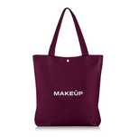 Сумка Шоппер Мейкап MakeUp цвет марсала бордо бордовая