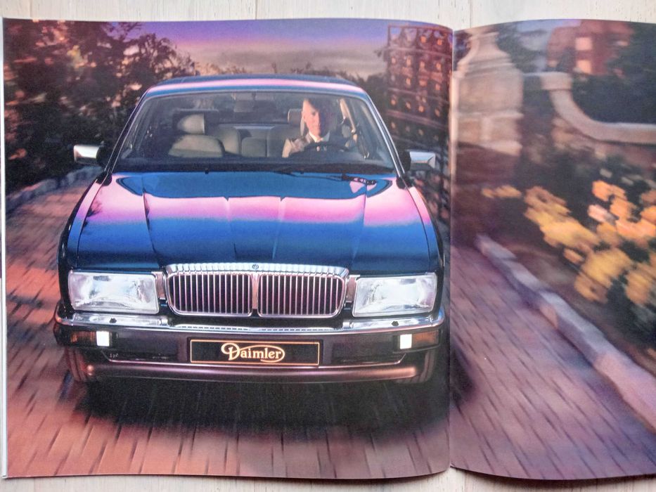 Jaguar 1987 - XJ6 SOVEREIGN DAIMLER silniki 3.6 - prospekt 46 str. BDB