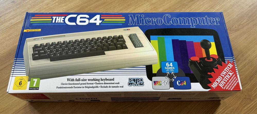 Commodore THE C64 - pełnowymiarowa replika od Retro Games
