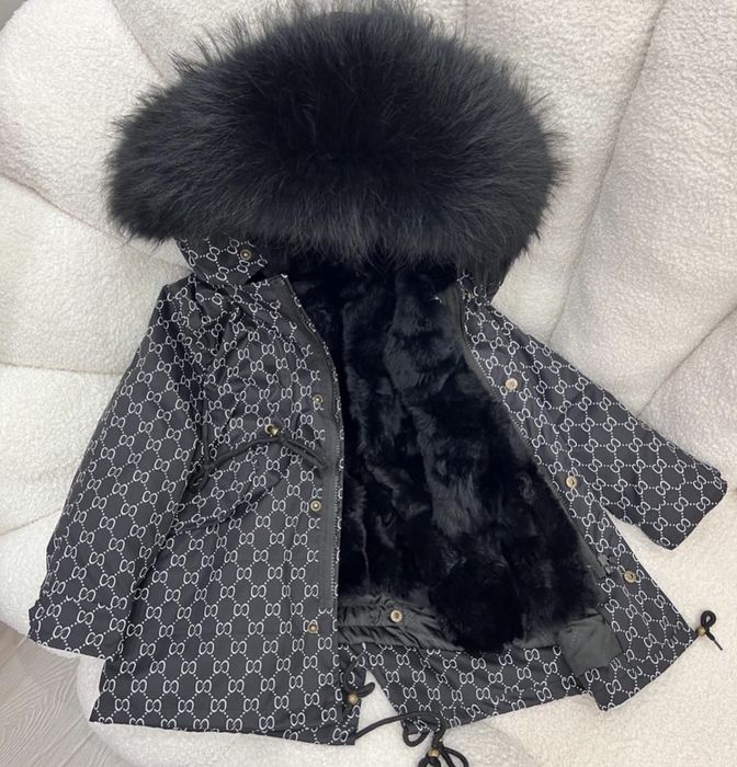 Парка зимова з натуральним хутром