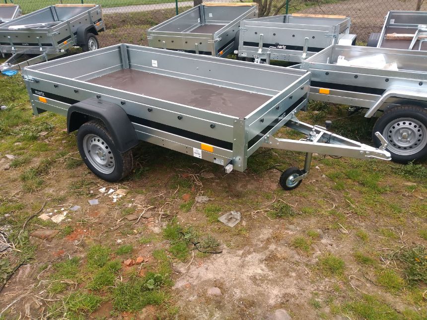 Przyczepa samochodowa Martz Basic 264x126 1 oś przyczepka przyczepki