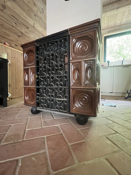 Weco niemiecki piec kaflowy kominek