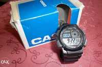 Super Zegarek Casio AE-1000W, Czas światowy, Datownik, Jak Nowy