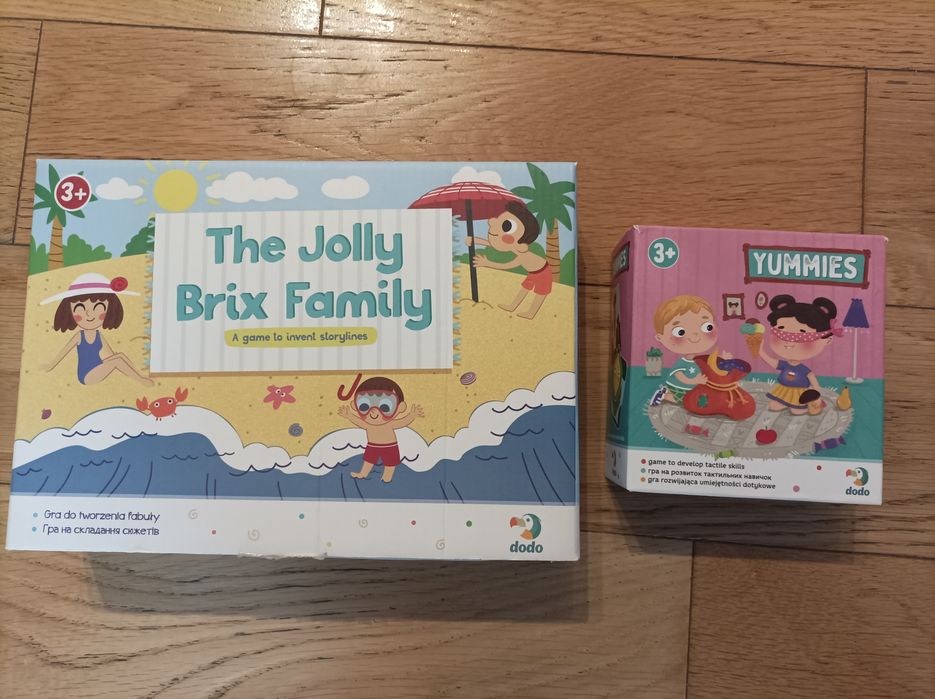 Zestaw Dodo lotto gra planszowa sorter do tworzenia fabuły 3+ puzzle