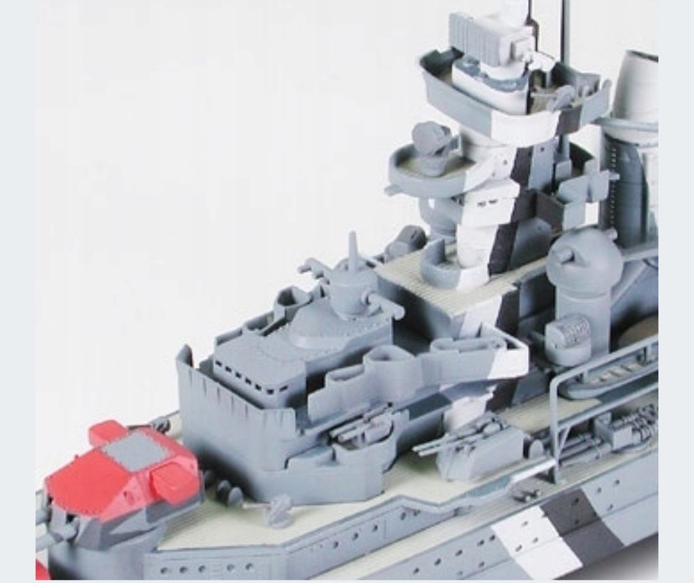 Okręt krążownik Prinz Eugen model 31805 Tamiya