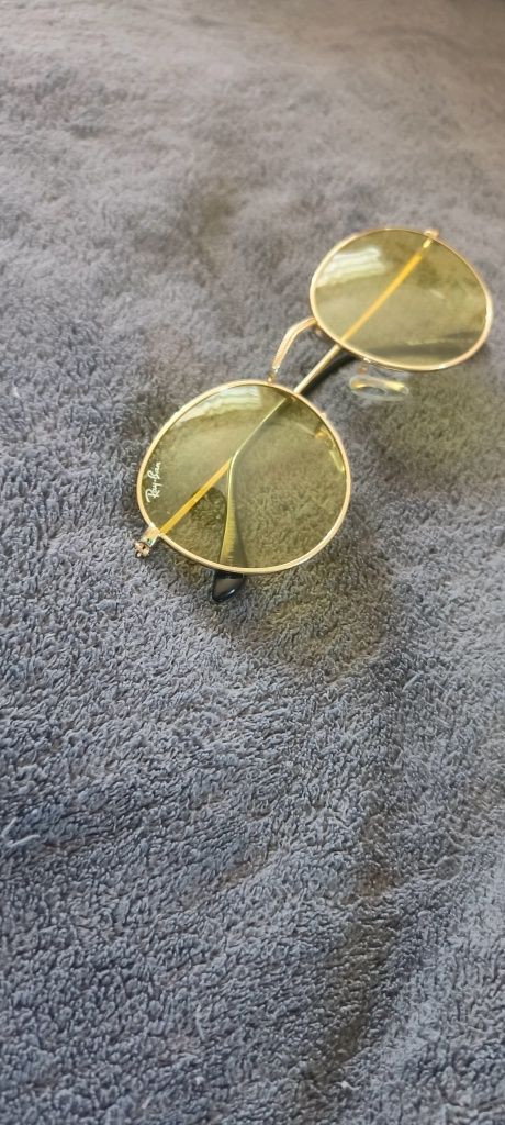 Очки ray ban gold