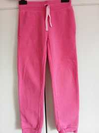 Spodnie dresowe , różowe na 4-5lat