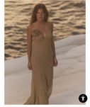Платье Zara горох с цветком
