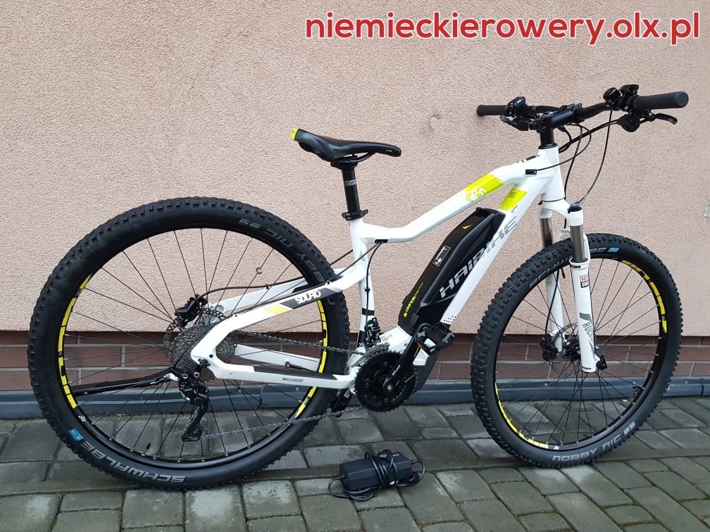 Rower elektryczny górski MTB HAIBIKE koła 29 SHIMANO DEORE XT alu