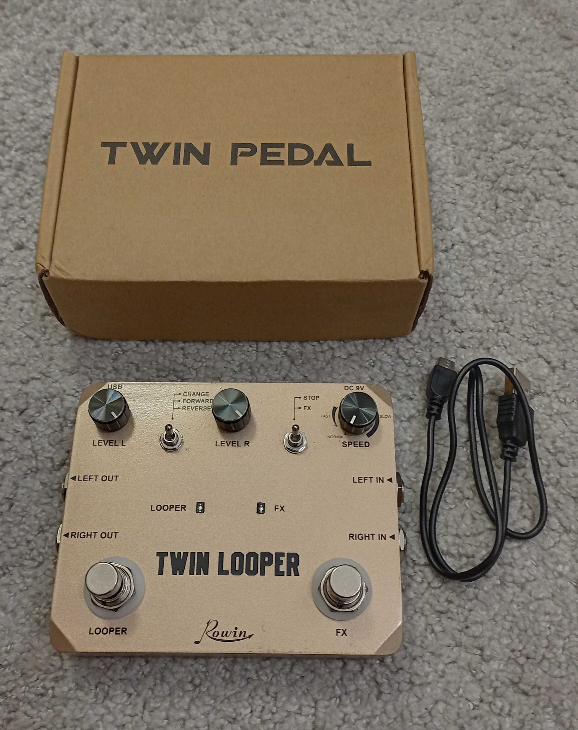 Rowin LTL-02 Twin Looper стерео лупер