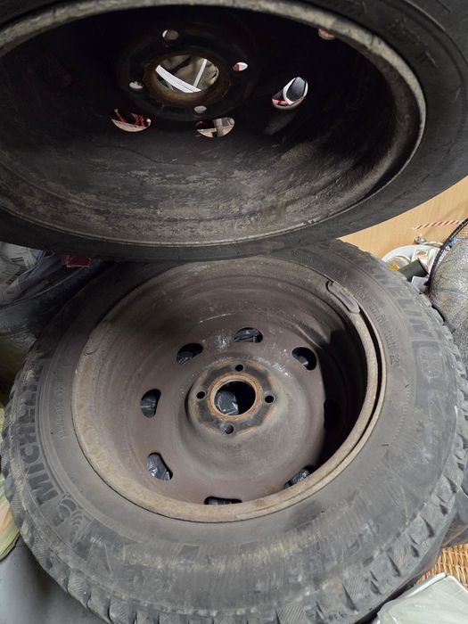 Opony zimowe z felgami stalowymi do peugeot 206