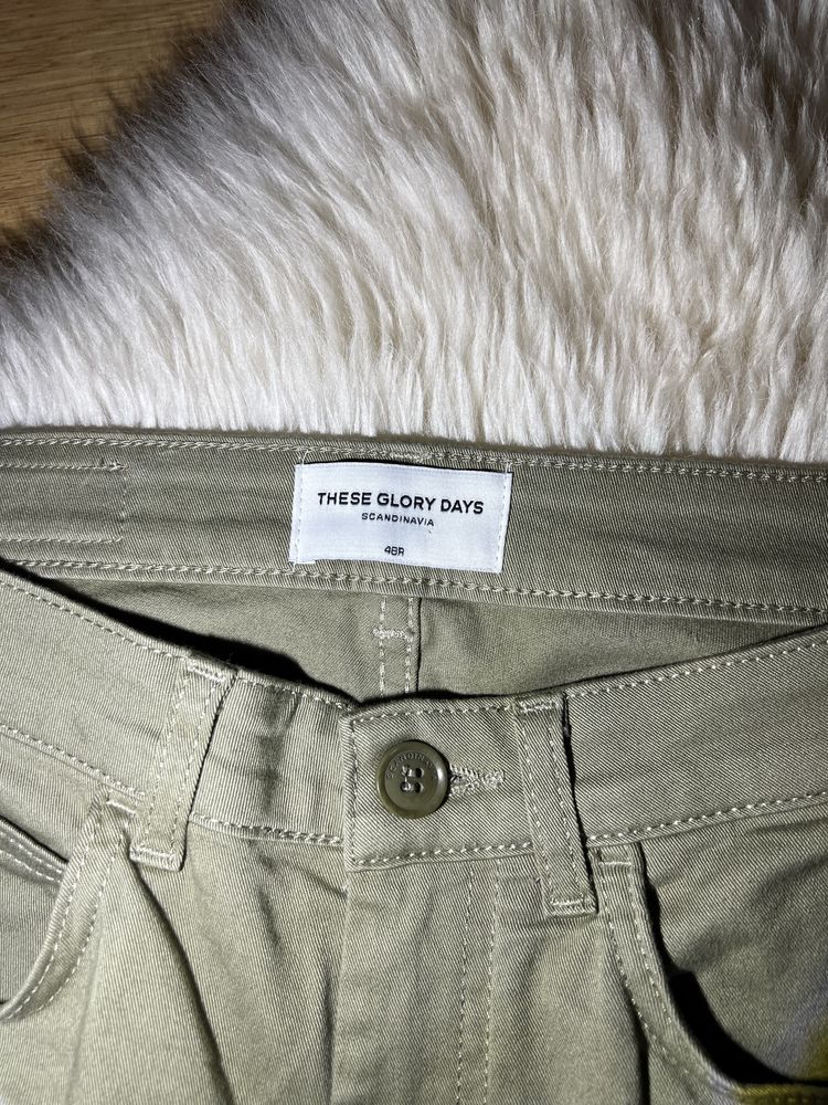 Spodnie męskie, khaki, rozmiar 48