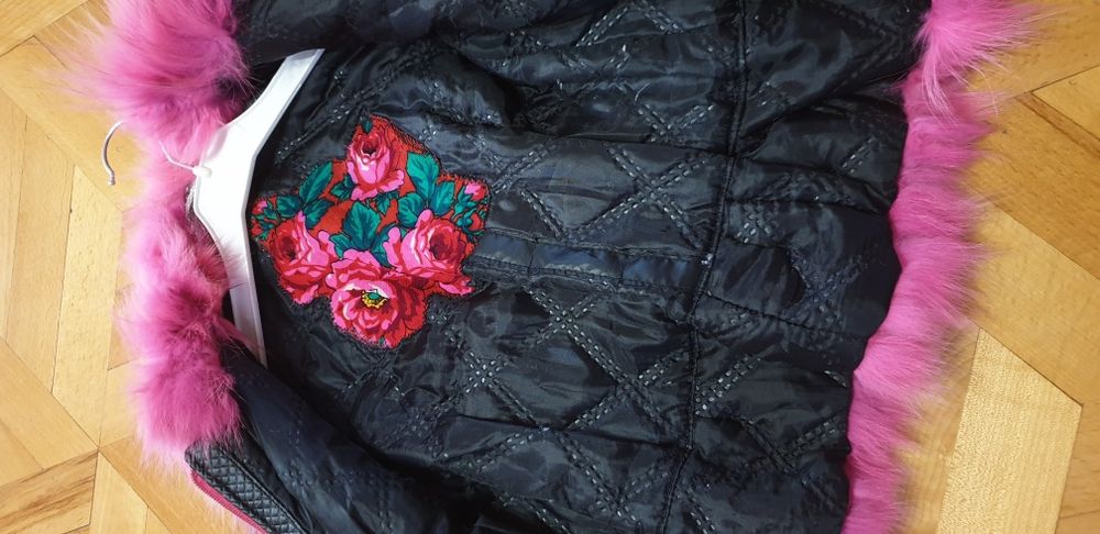 натуральная шубка куртка, жилетка, лисичка, 116-128 рост