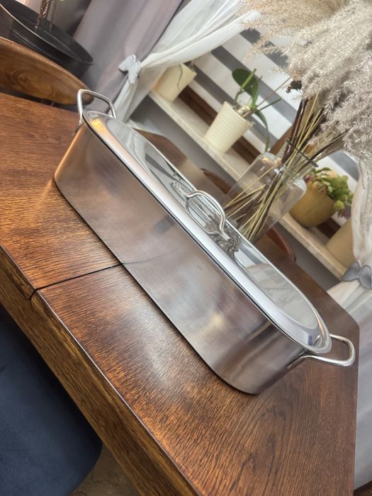 Garnek ze stali nierdzewnej do ryby i mies