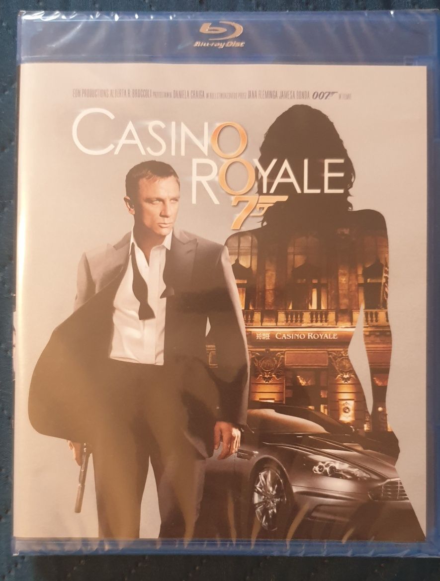 Blu ray James Bond 007 Casino Royale film + materiały dodatkowe