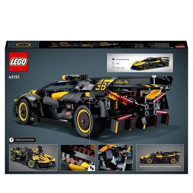 LEGO Technic Bugatti 42151 - Novo e selado