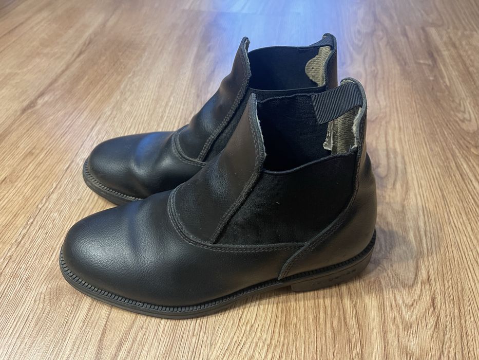 Buty jeździeckie fouganza skóra 40