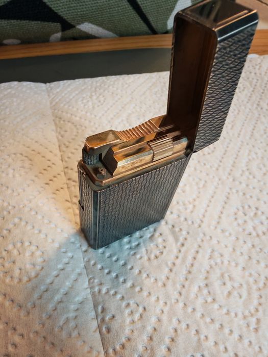 Zapalniczki St Dupont posrebrzane