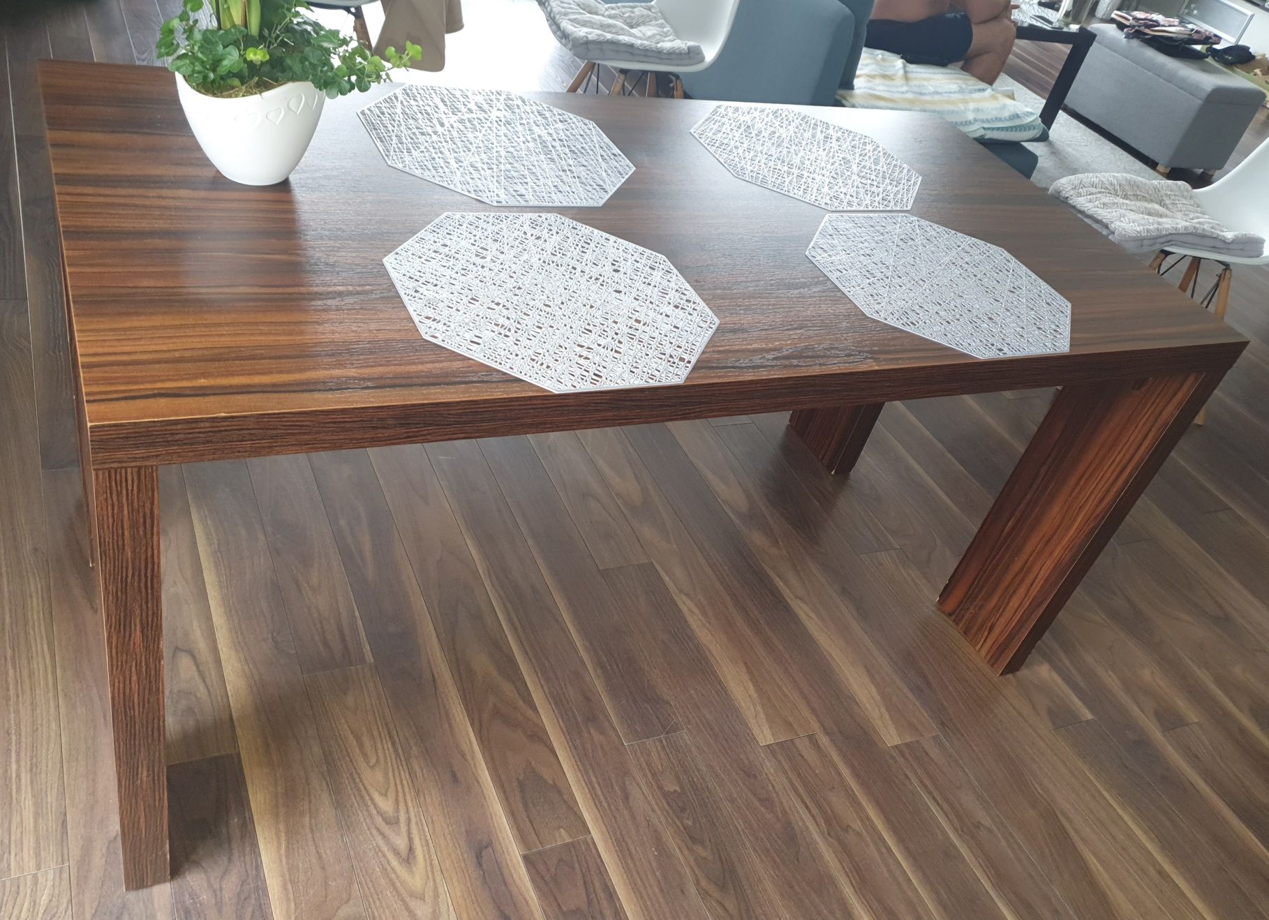 VOX Stół do  jadalni 160x80  plus 2x 60cm przedłużki