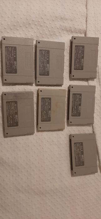 Lote de jogos SNES