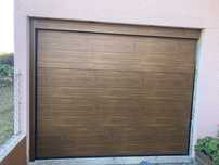 Porta seccionado garagem