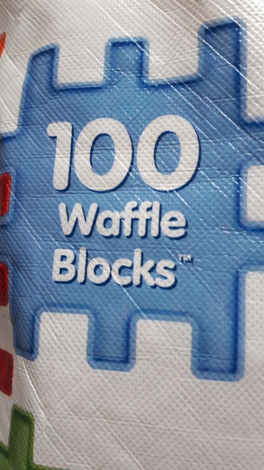 Klocki  waffle blocks little tikes 100 sztuk