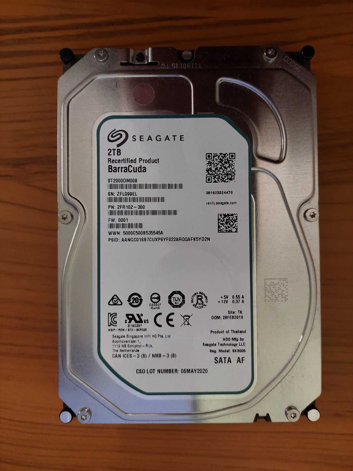 Продам жорсткий диск HDD 2TB