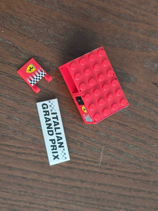 Klocki Lego, element BA109pb02R i BA109pb02L do zestawu 8672-1 z 2006