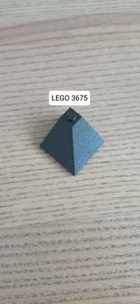 Lego 3675 skos narożnik 3x3 czarny