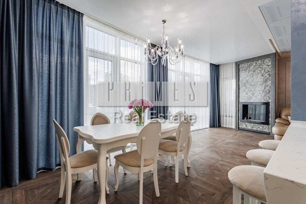 Аренда 4к квартиры 175м2, ЖК «Бульвар Фонтанов», Печерск