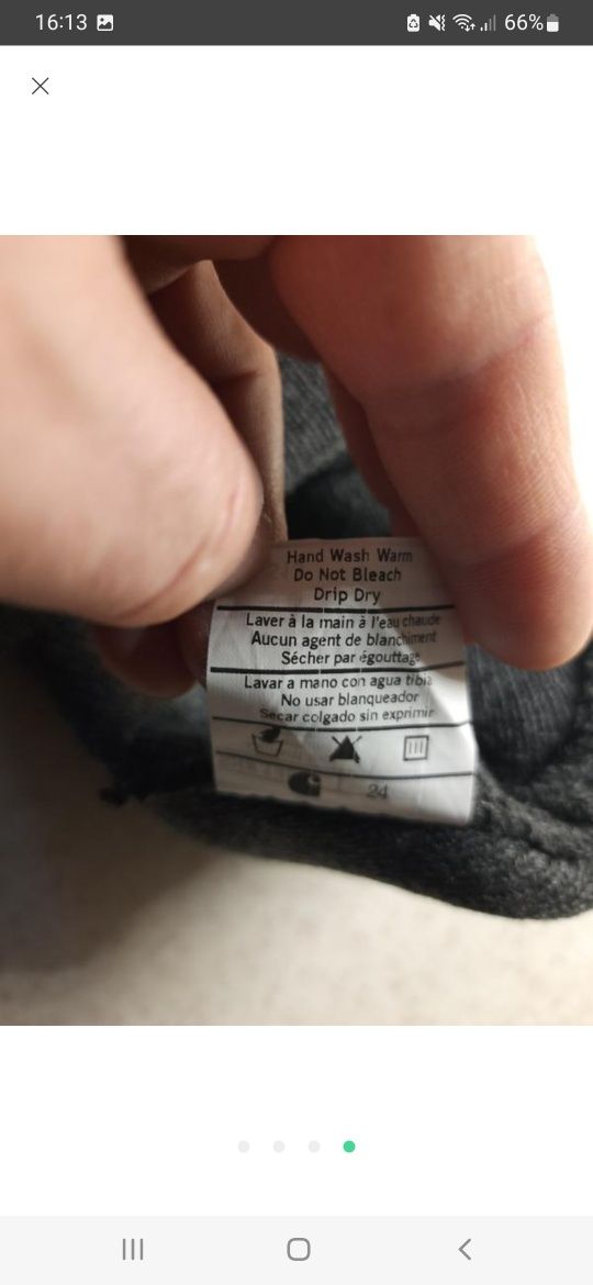 Шапка Carhartt тёплая,зимняя.
