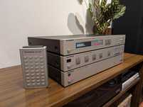 Telefunken RM300 + RP300 + RT300 wieża, końcówka mocy, pre, tuner, 81r