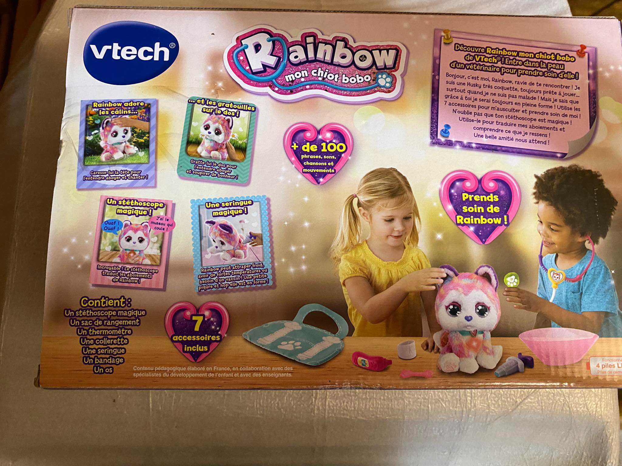 Piesek Interaktywny Vtech Rainbow