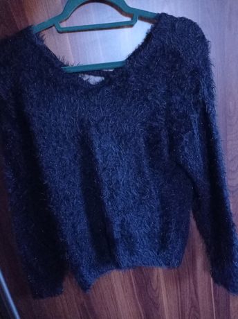 Orsay włochaty sweter z błyszczącą nitką M 38