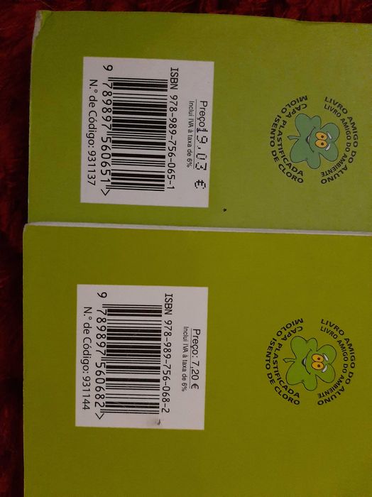 Manuais 9.ºAno, Inglês, Geografia, Espanhol, Físico-Química