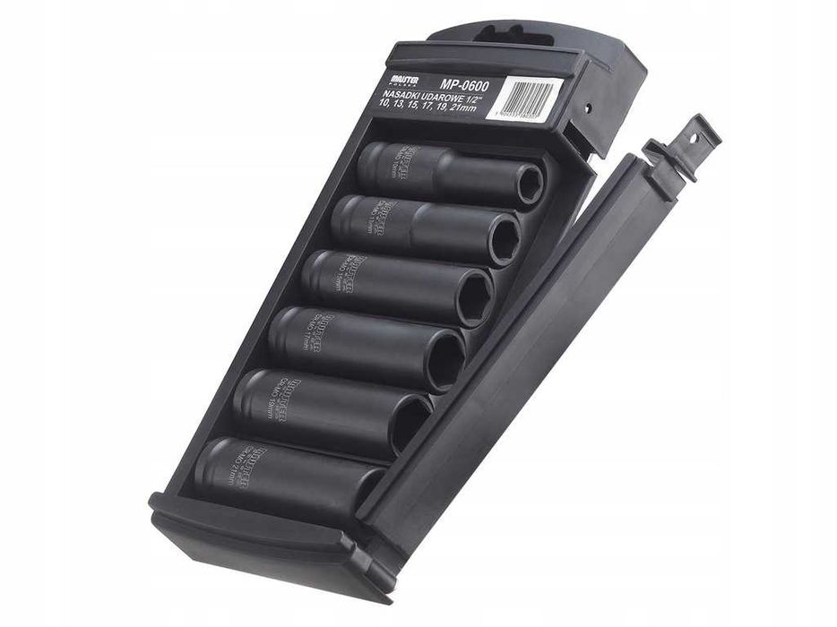 Klucz udarowy z nasadkami BJC 1600Nm do kół 1/2 +NASADKI