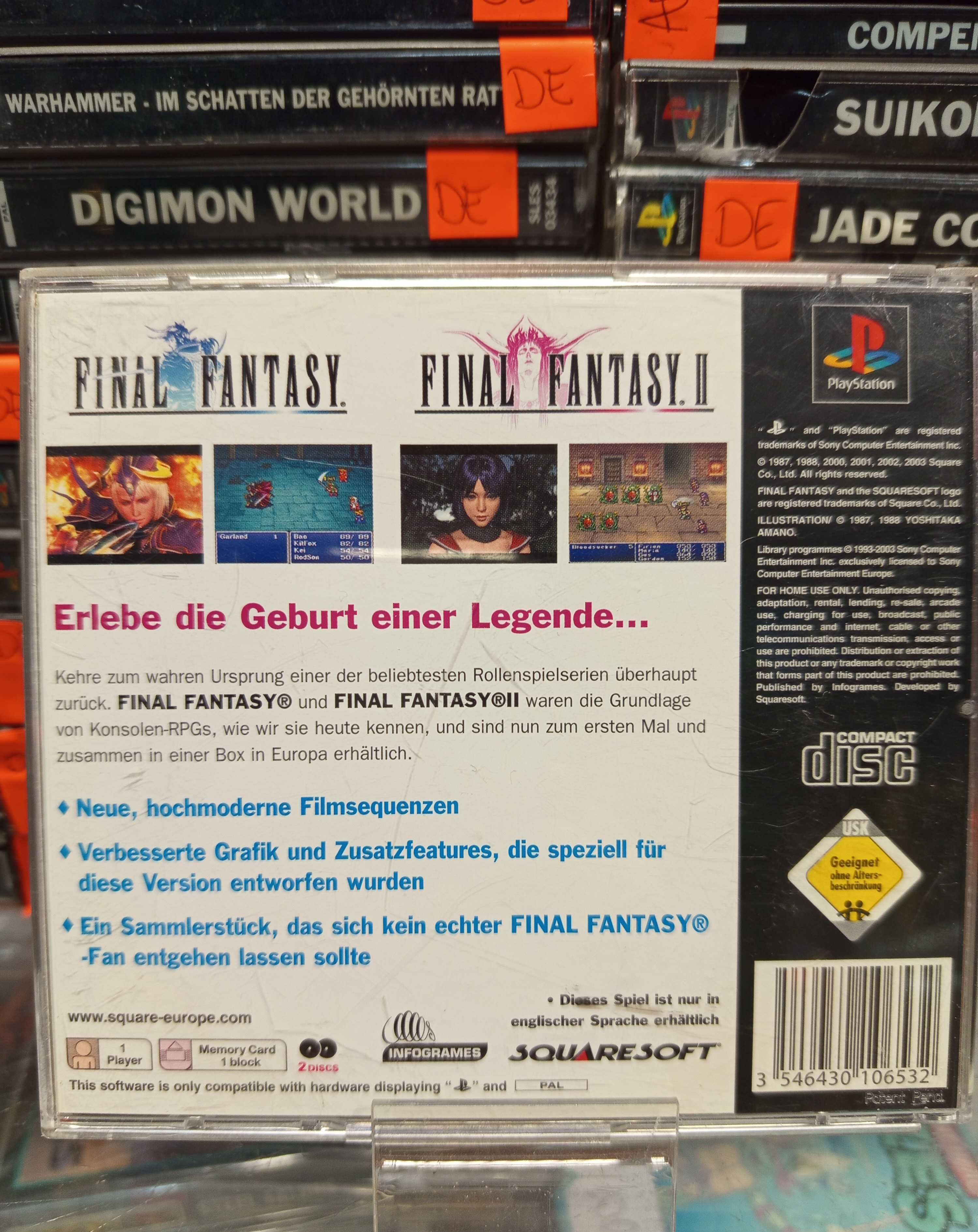 Final Fantasy Origins PS1, Sklep Wysyłka Wymiana