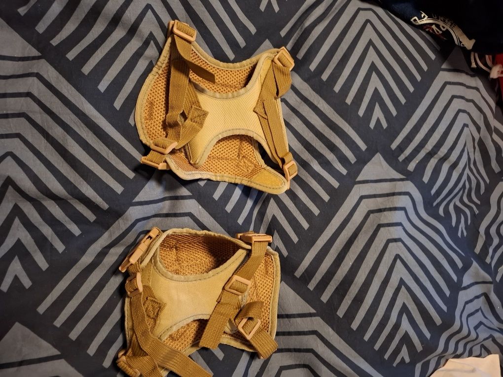 Peitorais para gato ou cão pequeno . 10€ cada um