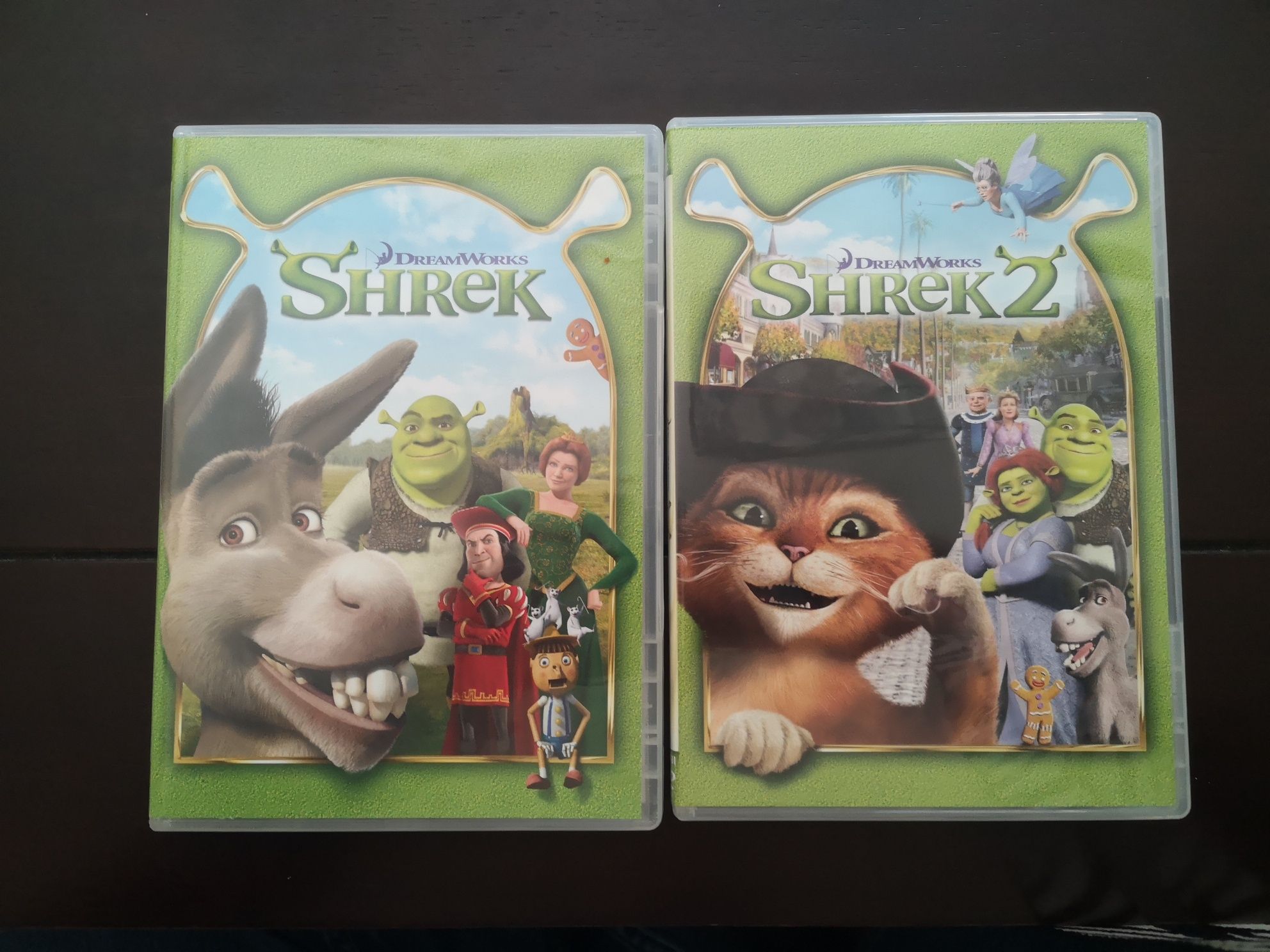 DVD de Animação Shrek 1 e 2