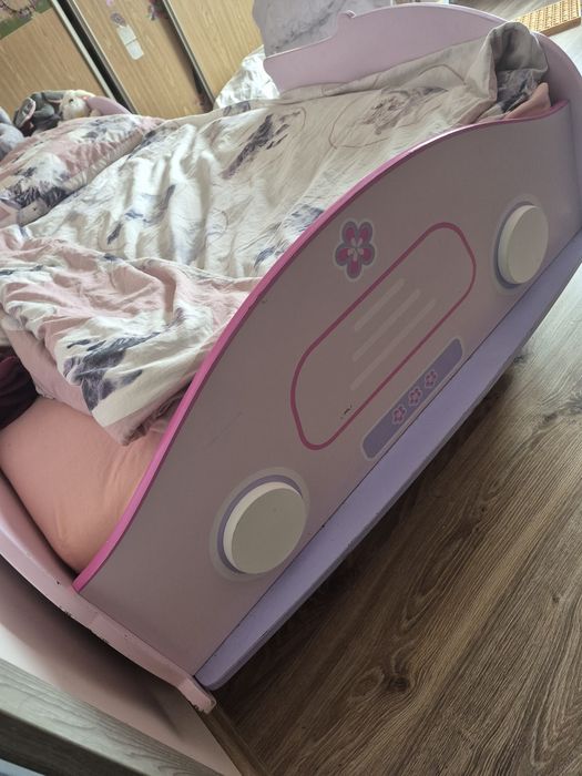 Łóżko 90x200 dziecięce samochód